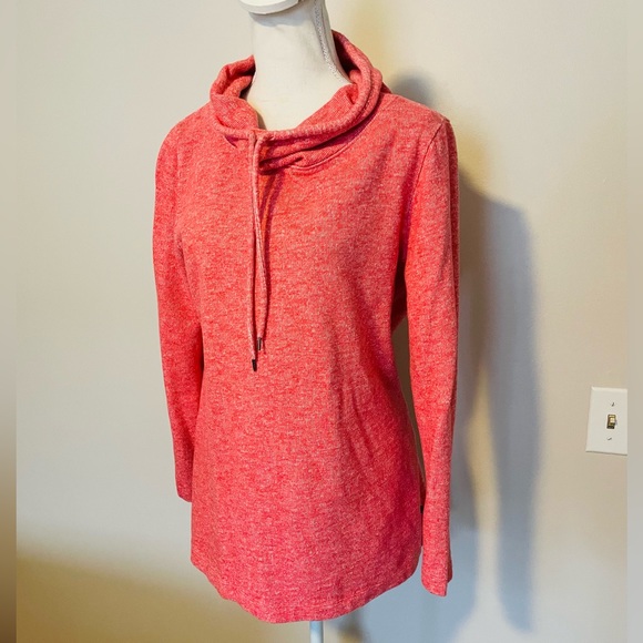 Talbots Cowl Neck Sweatshirt Top - Picture 1 of 3
